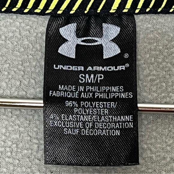 UNDER Armour Storm Full Zip Up Hooded Sweatshirt Thumb Holes Back Ruching - Picture 10 of 10